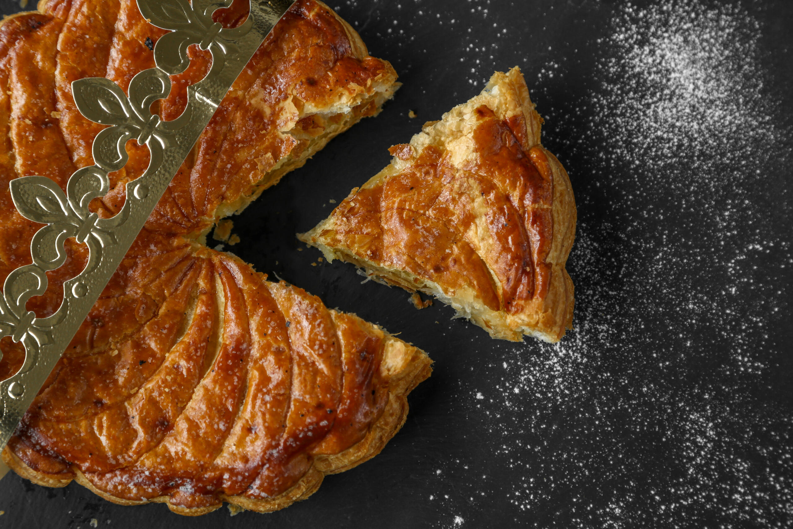 Galette des rois avec les voisins