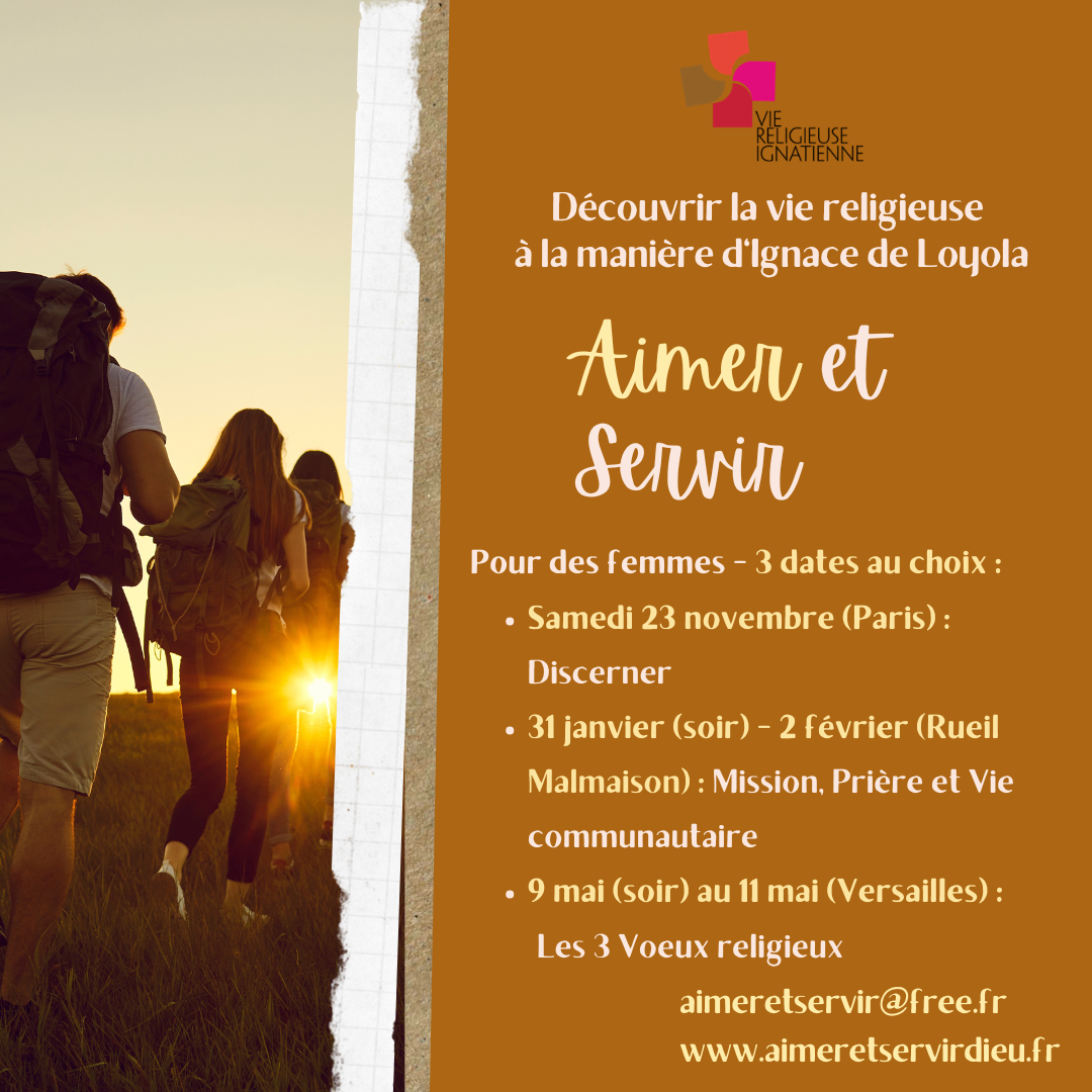 Aimer et servir Dieu dans la vie religieuse ignatienne