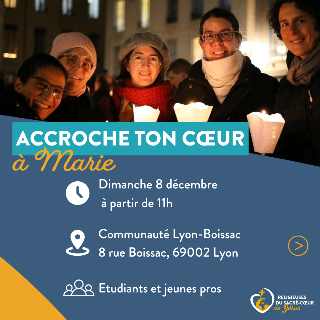 Fête des lumières avec la communauté de Lyon Boissac