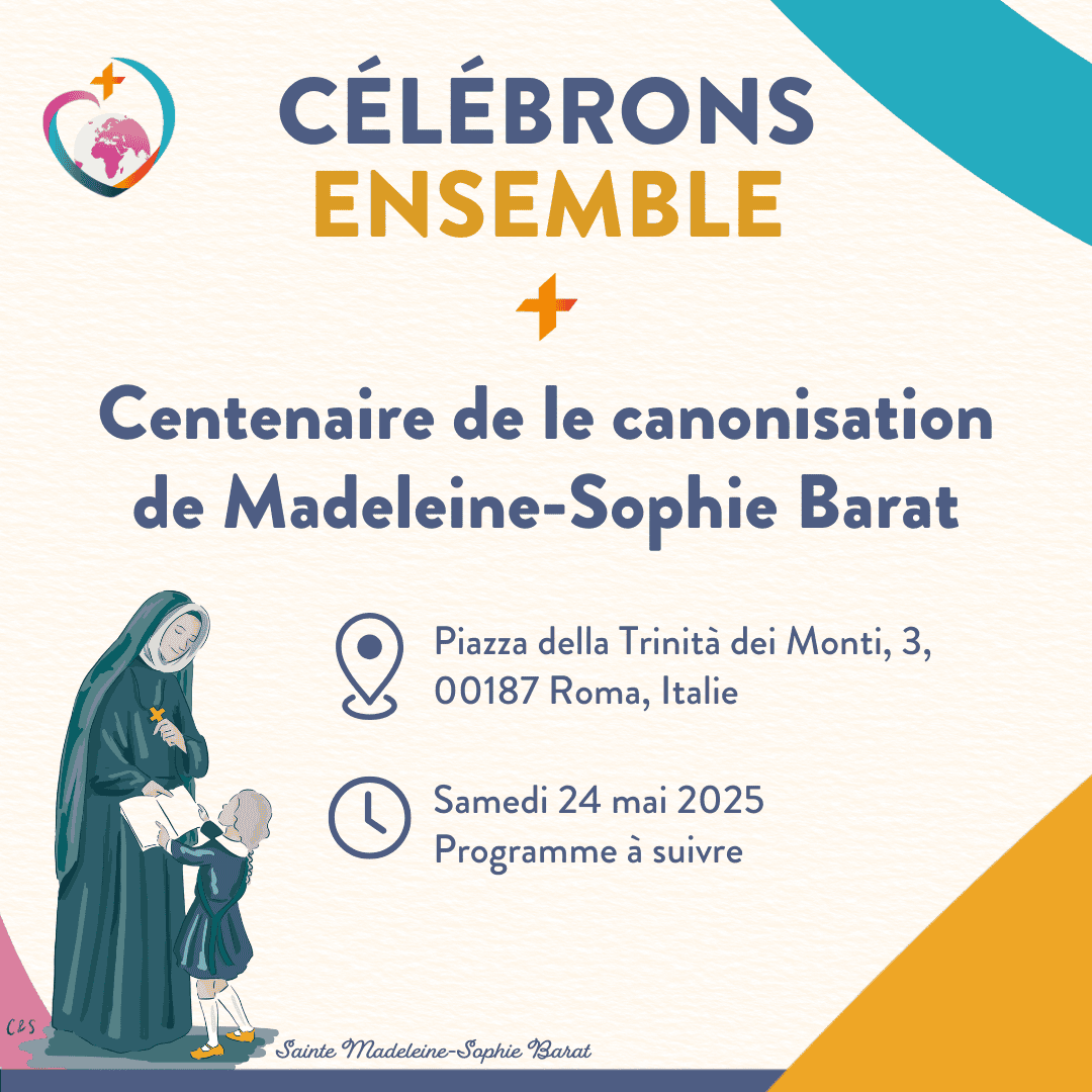Célébration du centenaire de la canonisation de Sainte Madeleine Sophie à la Trinité des Monts