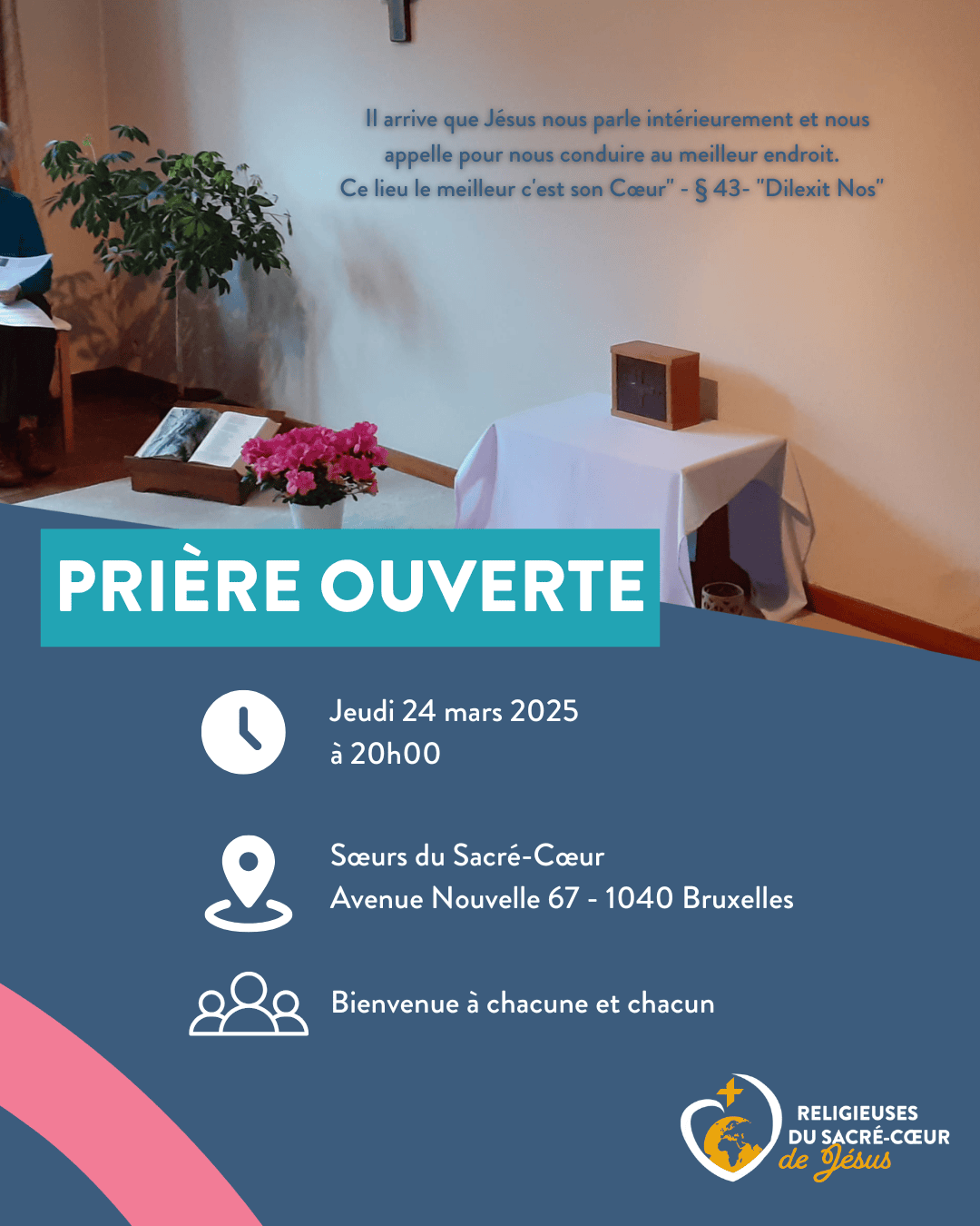 Prière ouverte – Belgique
