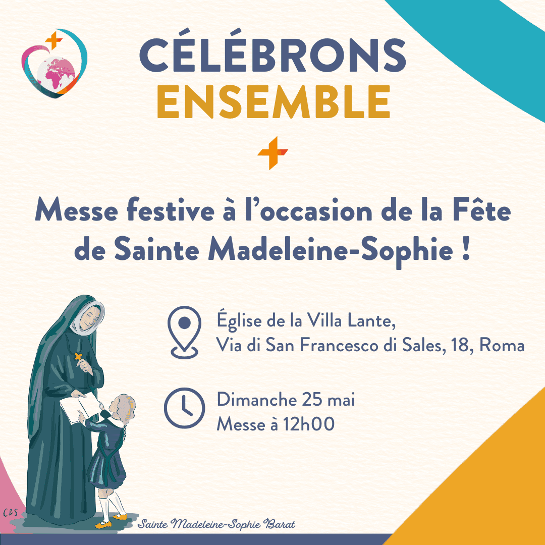Célébration du centenaire de la canonisation de Sainte Madeleine-Sophie Barat à la Villa Lante