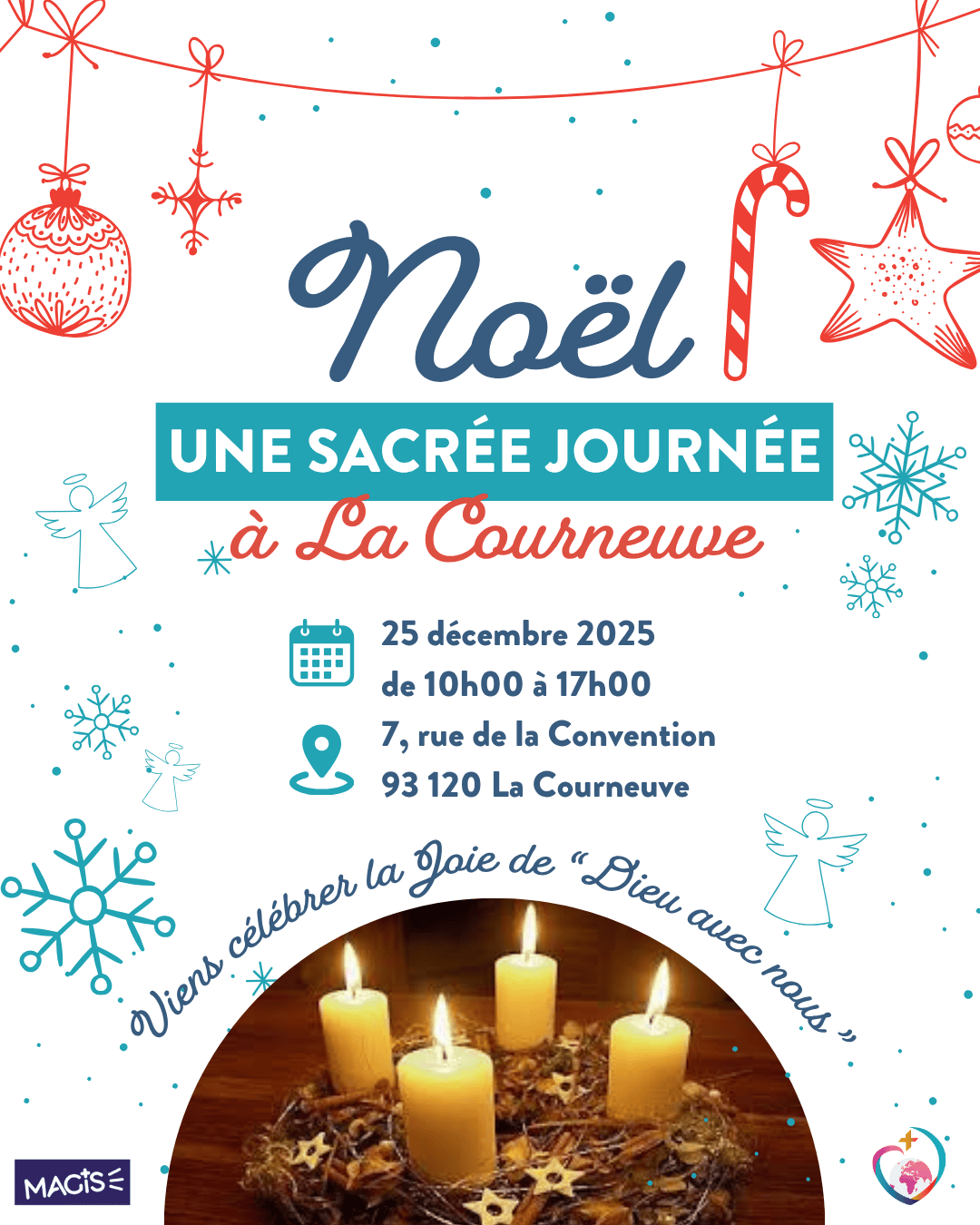 Une Sacrée Journée à La Courneuve – Noël