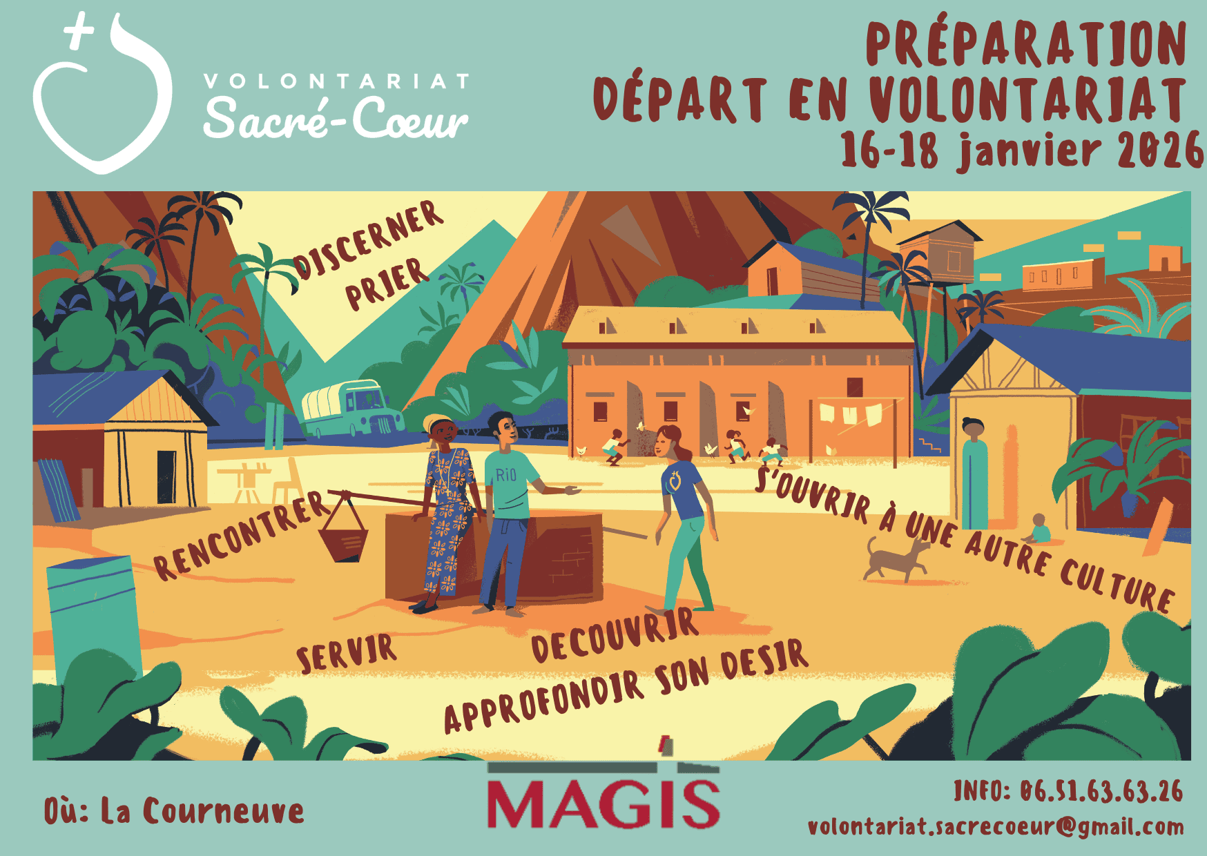 Week-end départ avec le Volontariat Sacré-Cœur