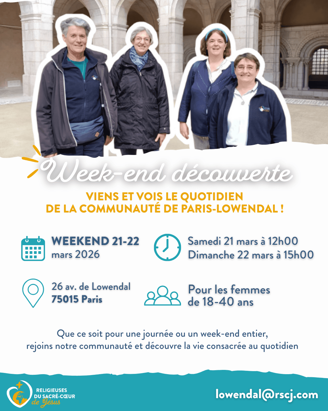 Weekend découverte « viens et vois » à Paris !