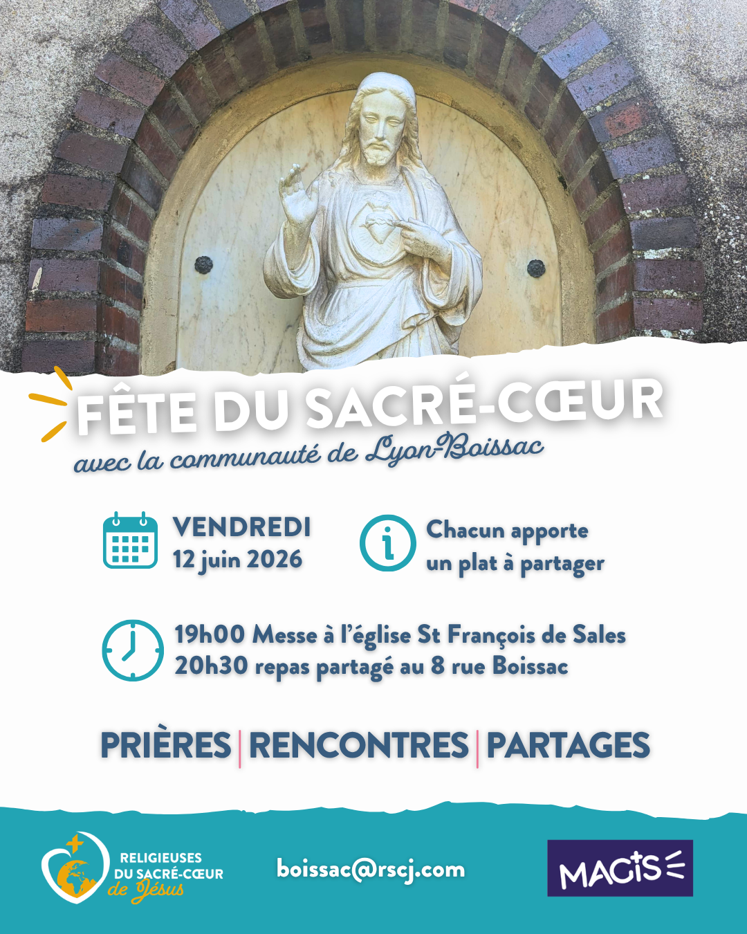 Fête du Sacré-Cœur à Lyon