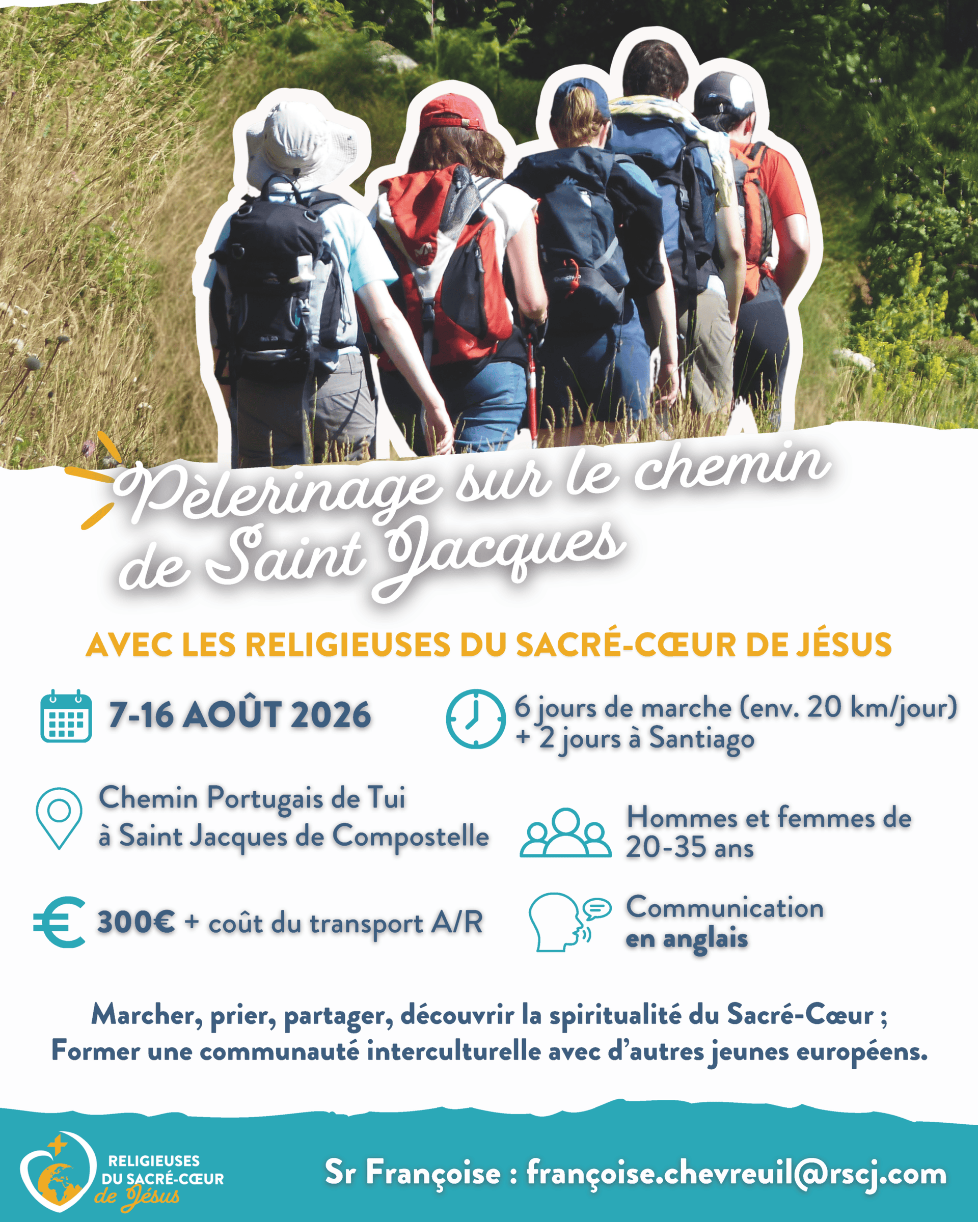 Pèlerinage sur le chemin de Saint Jacques