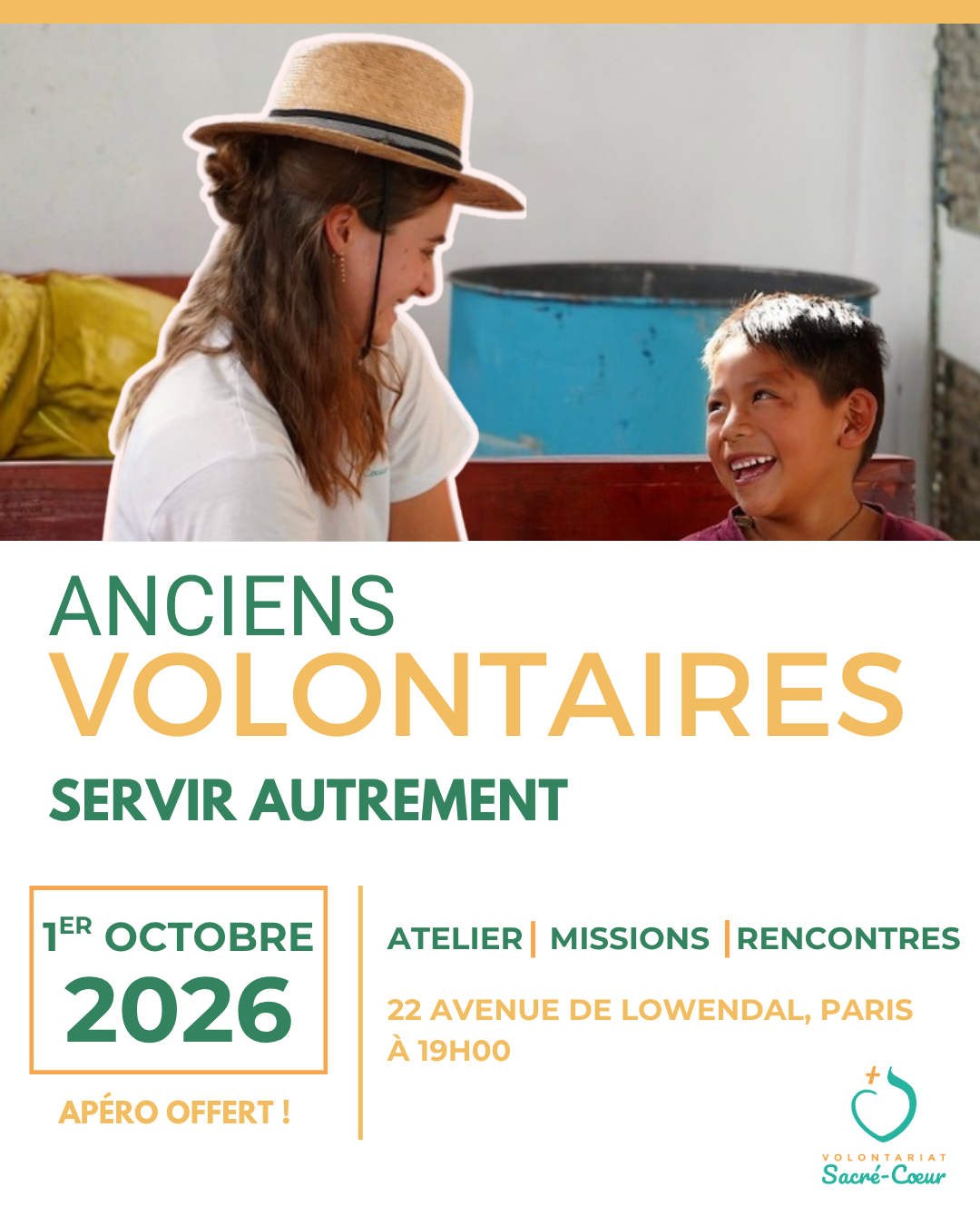 Soirée pour les anciens volontaires à Paris